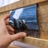 Reclaimed Wood Photo Display Effortless Memory-Keeping for Timeless Treasures