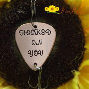 Reel in the Interesting  Catch Hooked On You Fishing Lure, a Unique Item for Your Fishing Partner