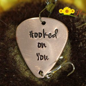 Reel in the Interesting  Catch Hooked On You Fishing Lure, a Unique Item for Your Fishing Partner