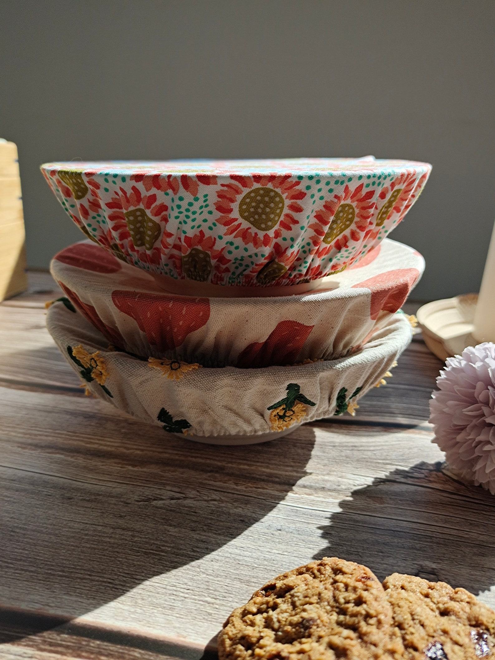 Reusable Bowl Covers Zero-Waste Bread Proofing, Baking, and Storage Solution - Image 4