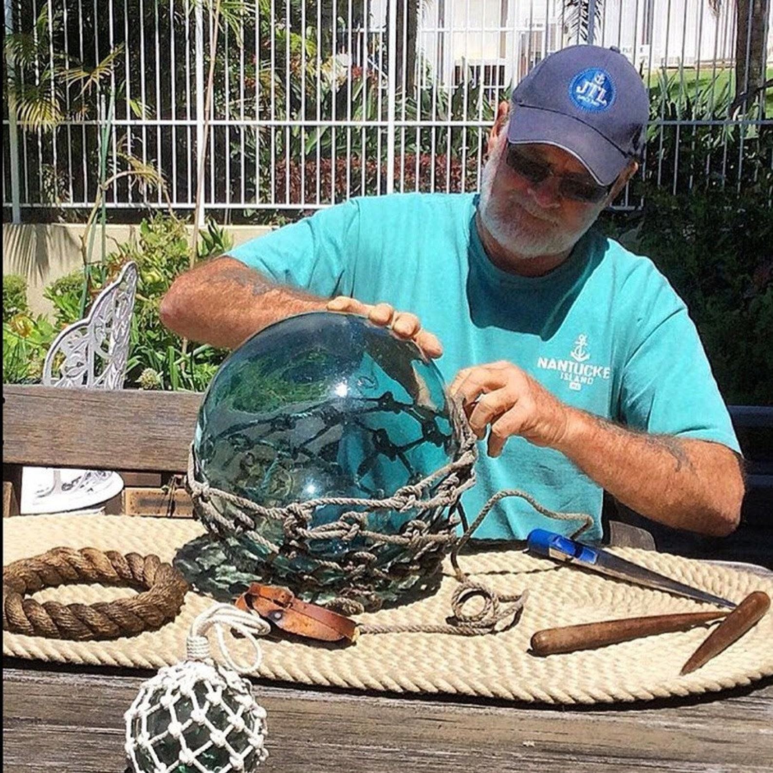 Revive Your Glass Floats Expert Re-netting Services for Local and International Customers