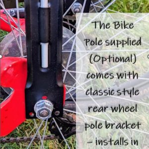 Ride with Pride Morgan Kites’ Bike Visibility Flags for Team Spirit and Safety