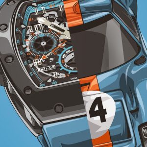 RM 11-05 Ford GT Precision and Speed United for Watch and Automotive Enthusiasts