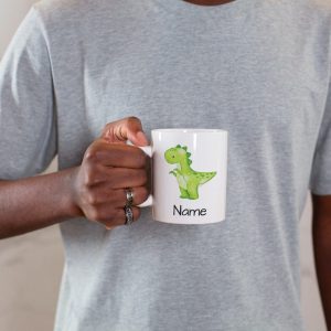 Roar-some Personalized Dino Mug Create a Prehistoric Adventure for Your Little Explorers