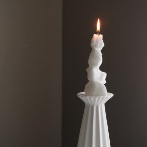 RockBlaze Handcrafted Palm Wax Pillar Candle for Meditation, Home Decor, and Iteming