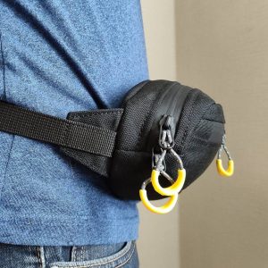 ROGOVbags 1L Bike Handlebar Bag  Versatile Hip/Waist Pack – Cycling Snack & Travel Ready