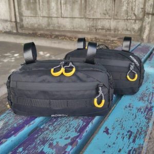 ROGOVbags 2L Hip Bag  Versatile Bike & Travel Companion – Waist, Handlebar, Snack Pack