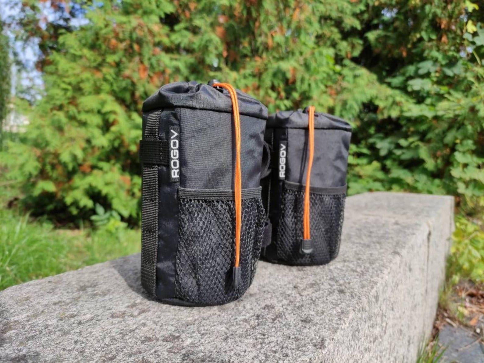 ROGOVbags Bike Feed Bag Snack & Bottle Holder for Bikepacking Adventures - Image 2