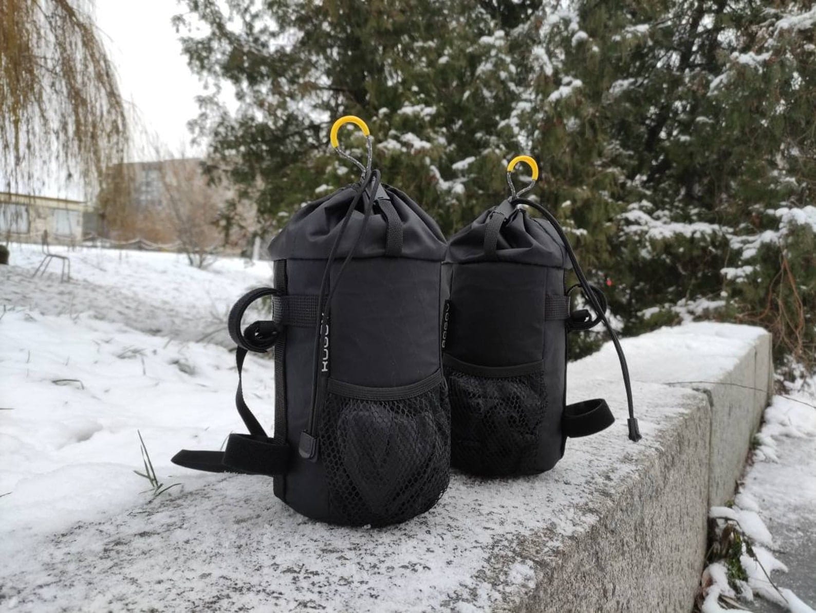 ROGOVbags Bike Feed Bag Snack & Bottle Holder for Bikepacking Adventures - Image 3