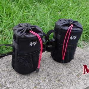 ROGOVbags Bike Feed Bag  Snack & Bottle Holder for Bikepacking Adventures