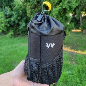 ROGOVbags Bike Feed Bag  Snack & Bottle Holder for Bikepacking Adventures
