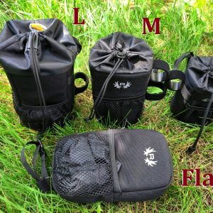 ROGOVbags Bike Feed Bag  Snack & Bottle Holder for Bikepacking Adventures