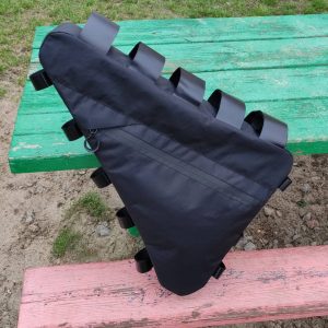 ROGOVbags Custom Battery Bike Frame Bag – Handmade Triangle Pack for Bikepacking & Cycling Presents