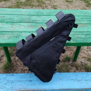 ROGOVbags Custom Battery Bike Frame Bag – Handmade Triangle Pack for Bikepacking & Cycling Presents