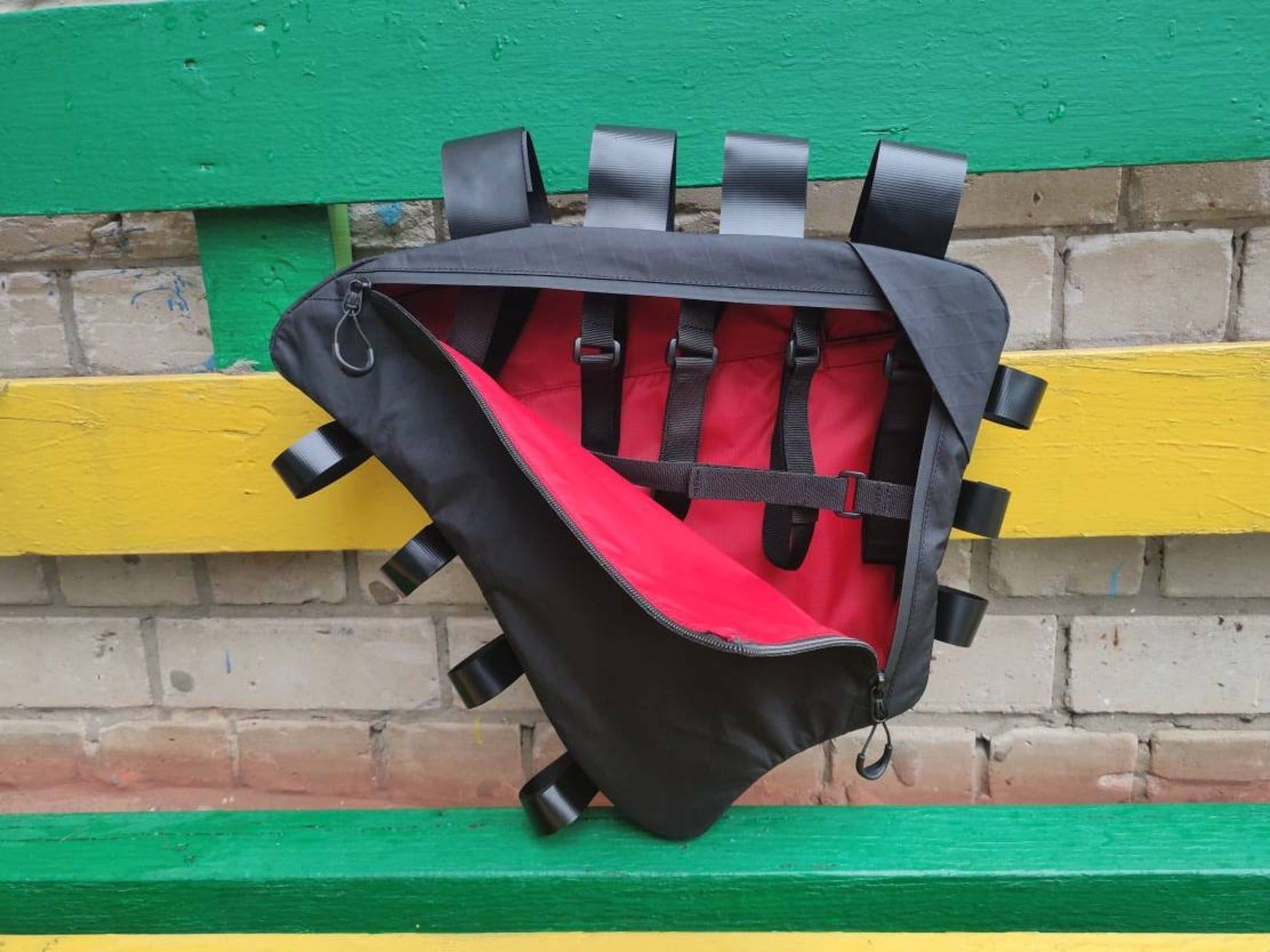 ROGOVbags Custom Battery Bike Frame Bag – Handmade Triangle Pack for Bikepacking & Cycling Presents - Image 5