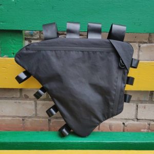ROGOVbags Custom Battery Bike Frame Bag – Handmade Triangle Pack for Bikepacking & Cycling Presents