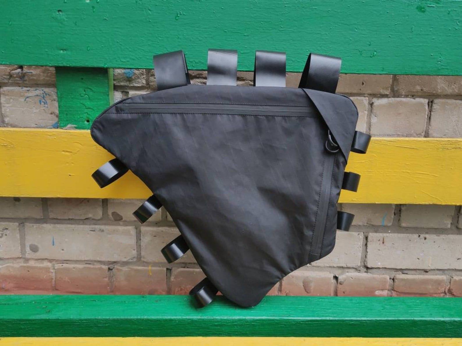 ROGOVbags Custom Battery Bike Frame Bag – Handmade Triangle Pack for Bikepacking & Cycling Presents - Image 3