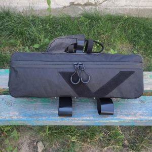 ROGOVbags Custom Battery Bike Frame Bag  Handmade Triangle Pack for E-Bikes & Bikepacking