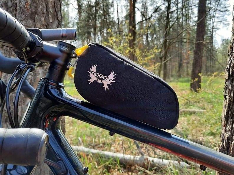 ROGOVbags Screw-On Top Tube Bag Cycling Essentials – Snack, Tool & Fuel Storage