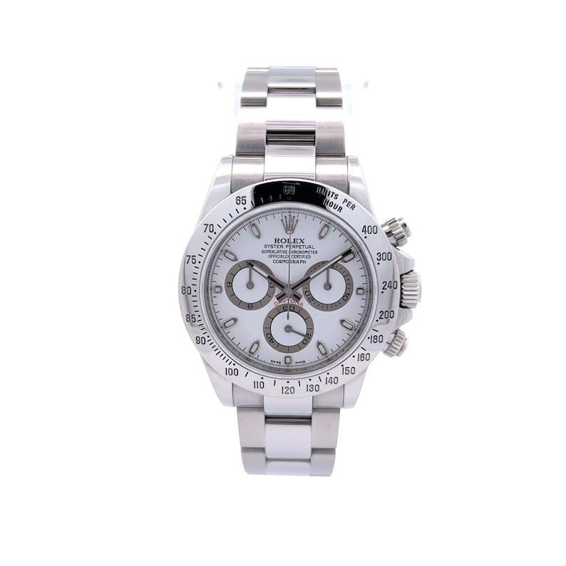 Rolex Daytona The Pinnacle of Precision and Style – 116520 White Dial Chronograph