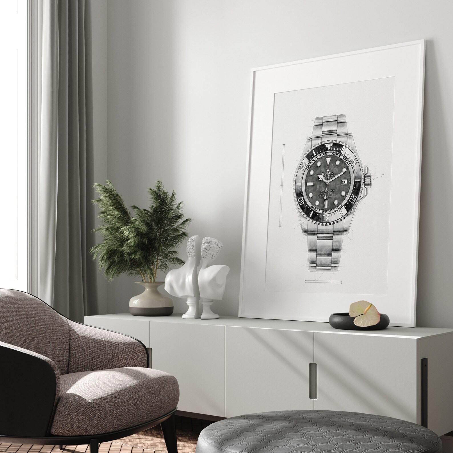 Rolex Deepsea Sea-Dweller Ref. 136660 Dive into the Depths with Precision and Style