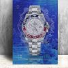 Rolex GMT Master II-126719BLRO Canvas Print Bold Graphic Art for Watch Enthusiasts