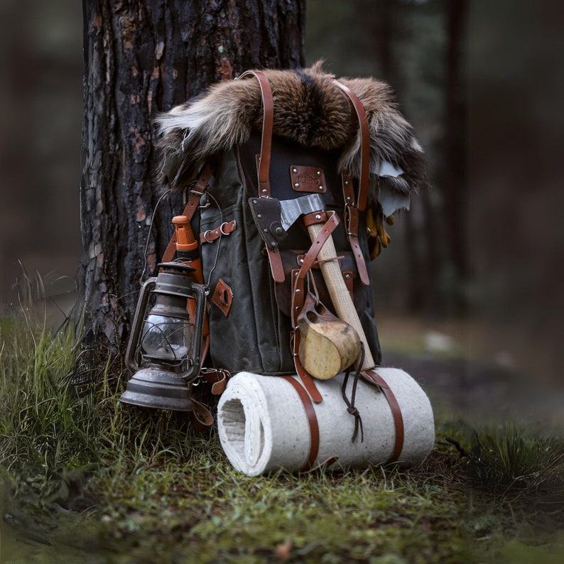 Rugged Leather Hunting Backpack Your Ultimate Outdoor Companion for Adventure and Style