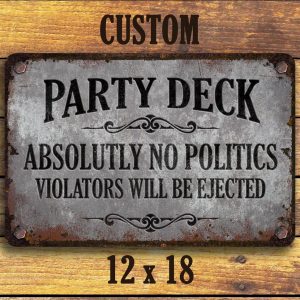 Rustic Edge Metal Sign Custom Arch Top Steel for a Vintage Industrial Touch