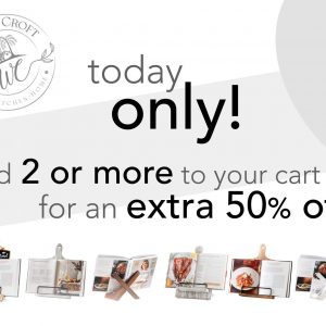 Rustic Farmhouse Cookbook Stand Display Your Recipes, Photos, and iPad in Style