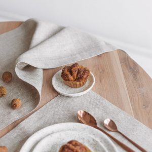 Rustic Farmhouse Linen Placemats Elevate Your Dining Experience with Natural Elegance