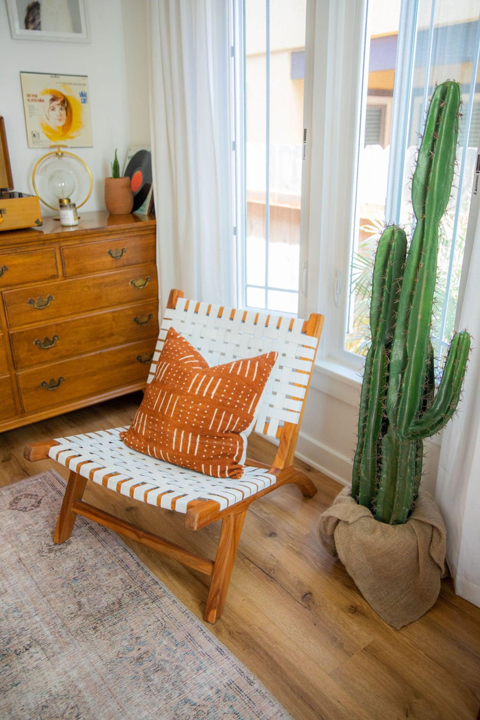 Rustic Mudcloth Pillow Cover Embrace African Heritage in Your Home Decor - Image 5