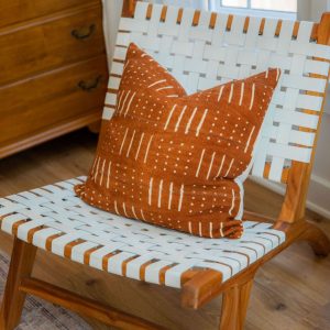 Rustic Mudcloth Pillow Cover Embrace African Heritage in Your Home Decor