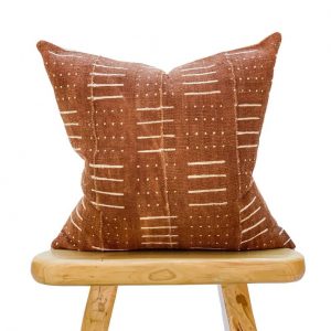 Rustic Mudcloth Pillow Cover Embrace African Heritage in Your Home Decor