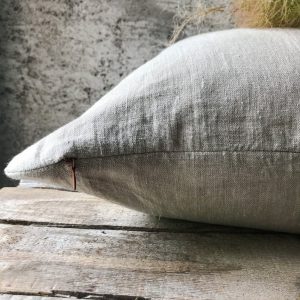Rustic Washed Linen Pillowcase Natural Charm for Your Home
