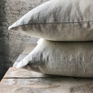 Rustic Washed Linen Pillowcase Natural Charm for Your Home