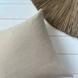 Rustic Washed Linen Pillowcase Natural Charm for Your Home
