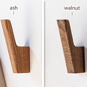 Rustic Wooden Coat Hook Wall Mount Modern Farmhouse Decor for a Stylish Home