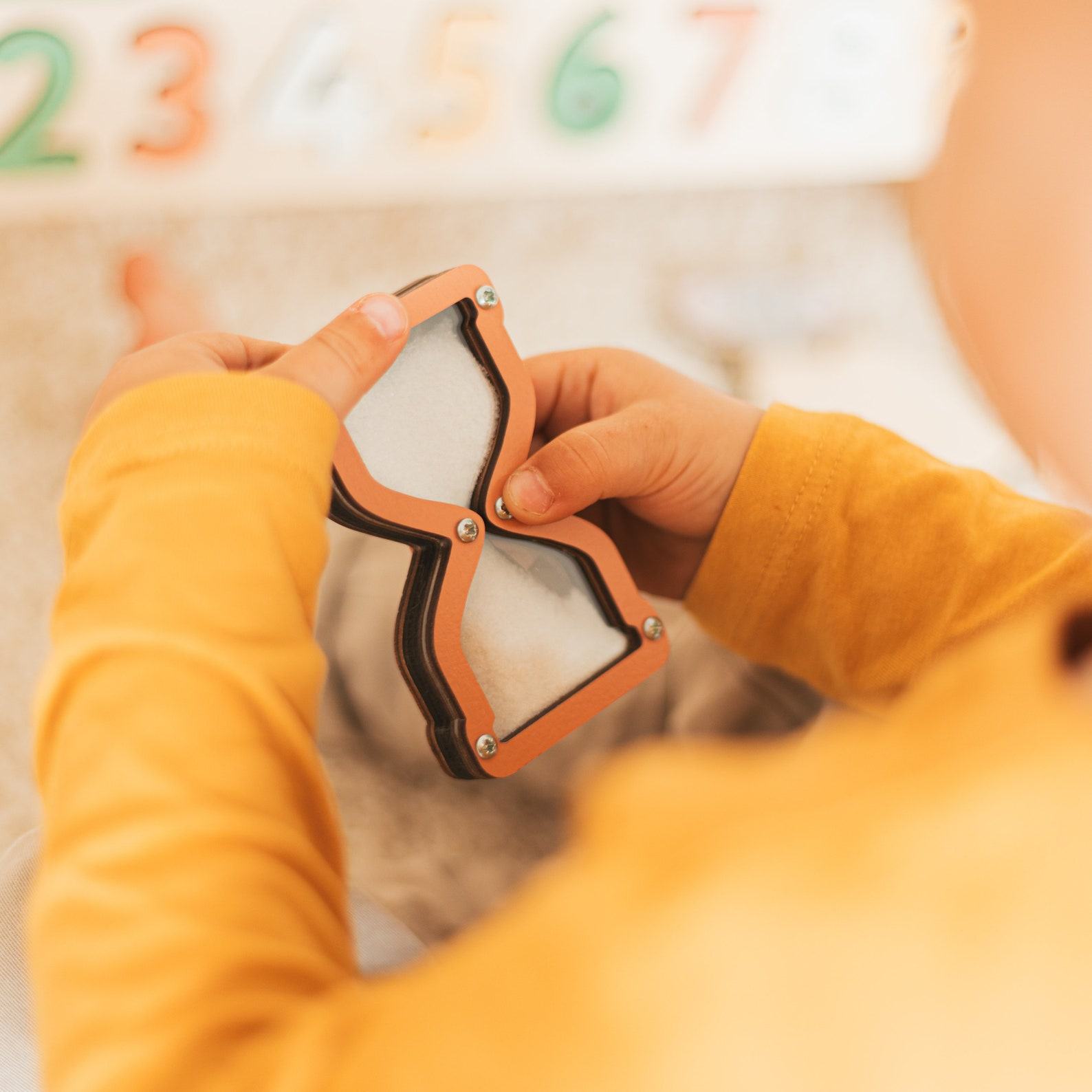 Safari Busy Board – READY TO SHIP! Montessori Toy for 1-3 Year Olds – Birthday Present Idea