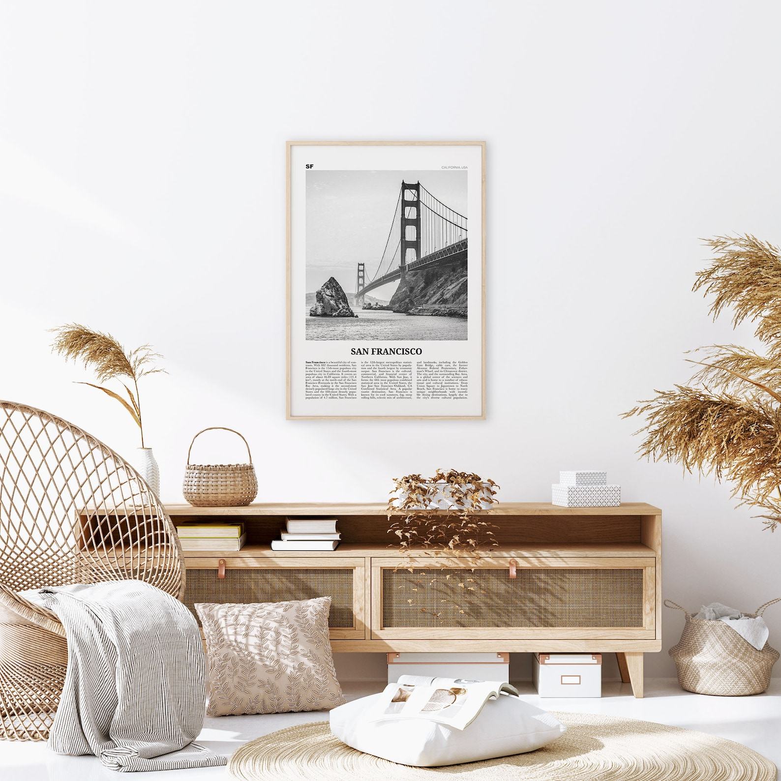 San Francisco A Timeless Black and White Masterpiece – Capturing the Golden Gate’s Enduring Charm