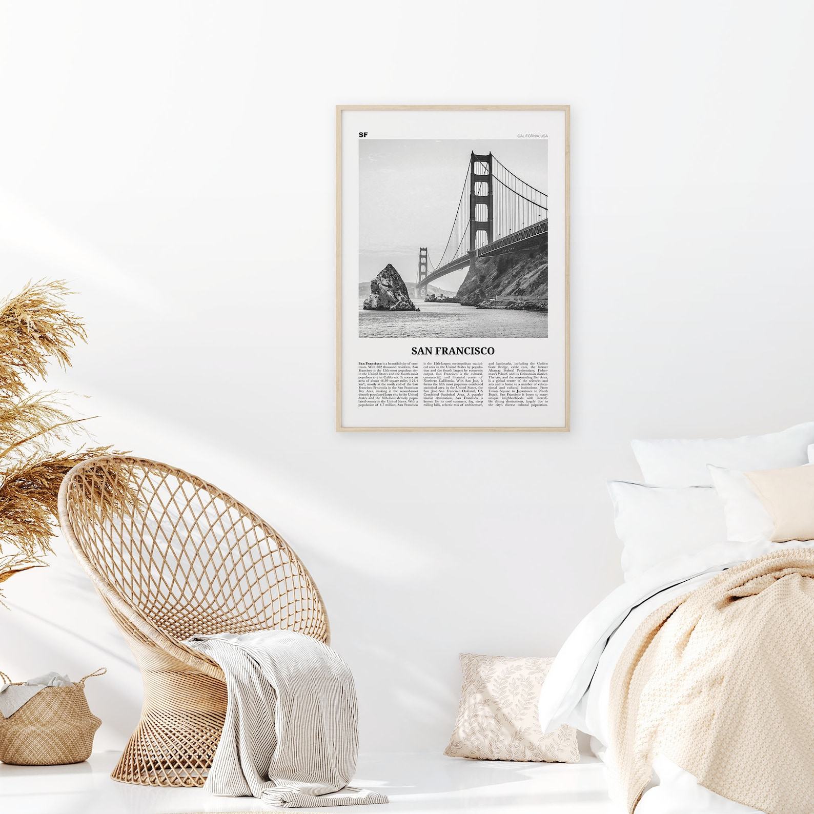 San Francisco A Timeless Black and White Masterpiece – Capturing the Golden Gate’s Enduring Charm