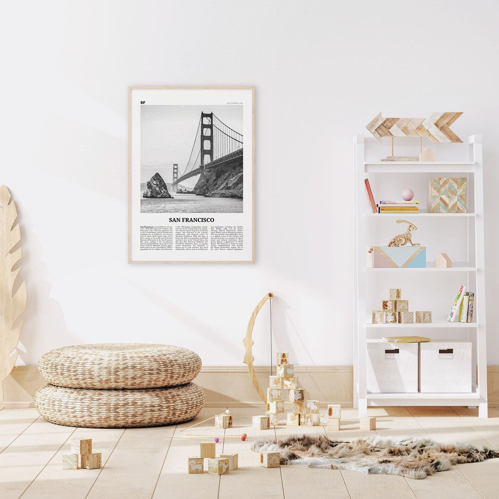 San Francisco A Timeless Black and White Masterpiece – Capturing the Golden Gate’s Enduring Charm