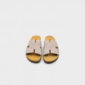 Sandstone Beige Cork Sandals for Men Elevate Your Style with Comfort and Luxury