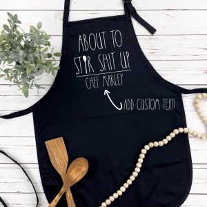 Sassy Apron Stirring Up the Kitchen with Style and Humor