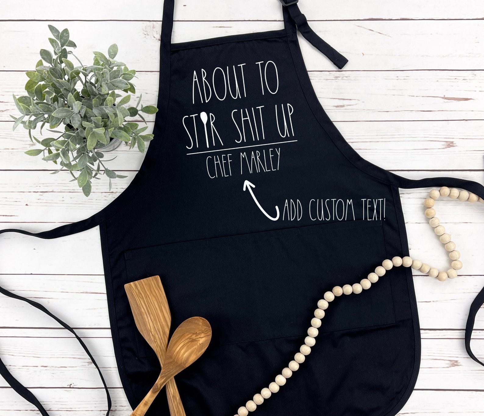 Sassy Apron Stirring Up the Kitchen with Style and Humor - Image 2