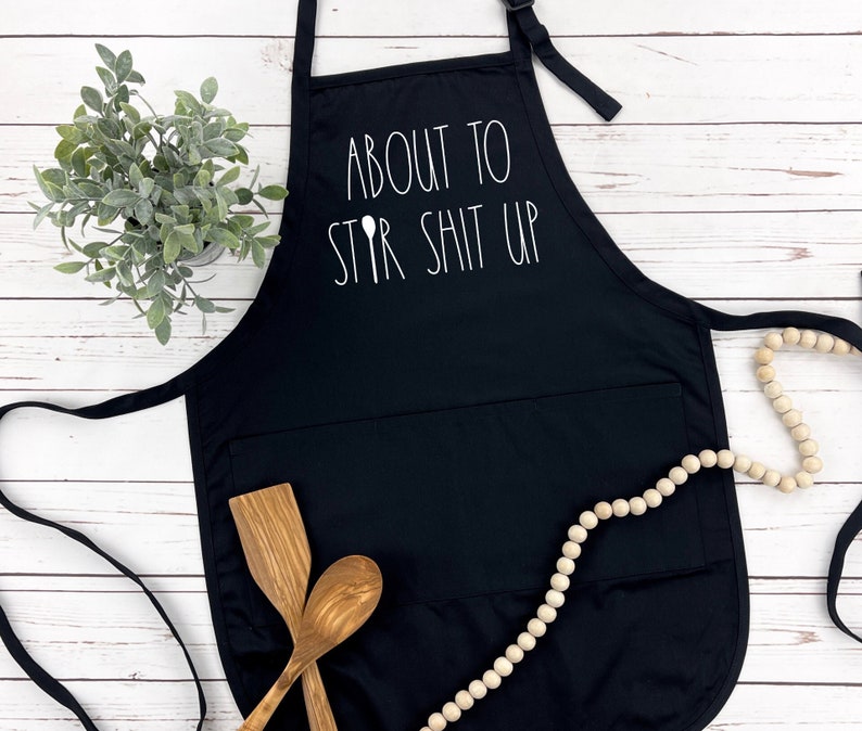 Sassy Apron Stirring Up the Kitchen with Style and Humor