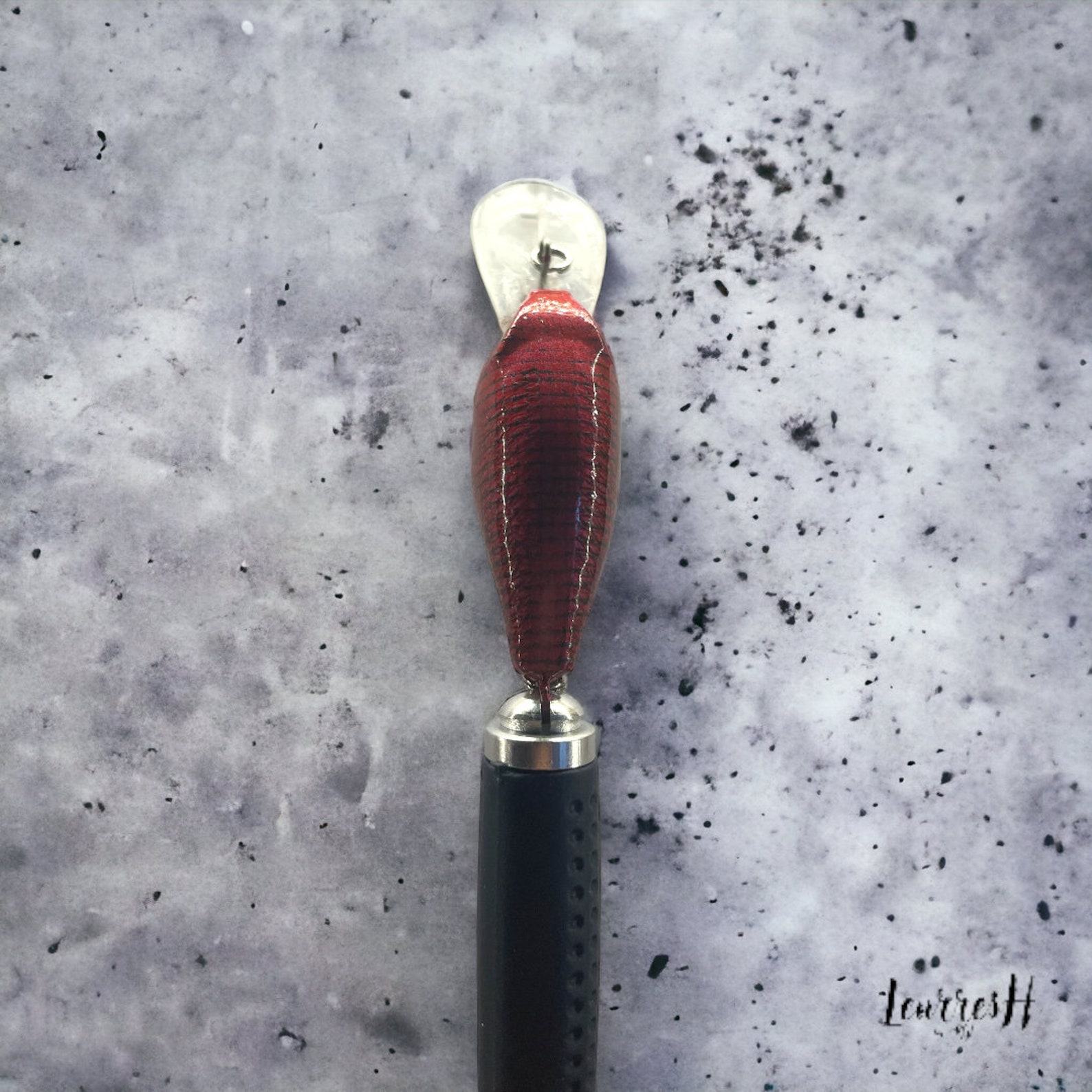 Scarlet Shadowcaster The Ultimate Handcrafted Trout Lure for Anglers