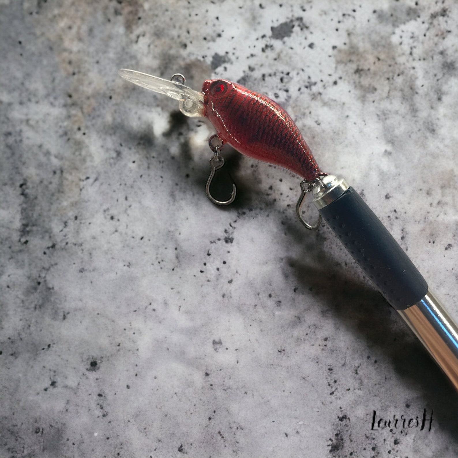 Scarlet Shadowcaster The Ultimate Handcrafted Trout Lure for Anglers