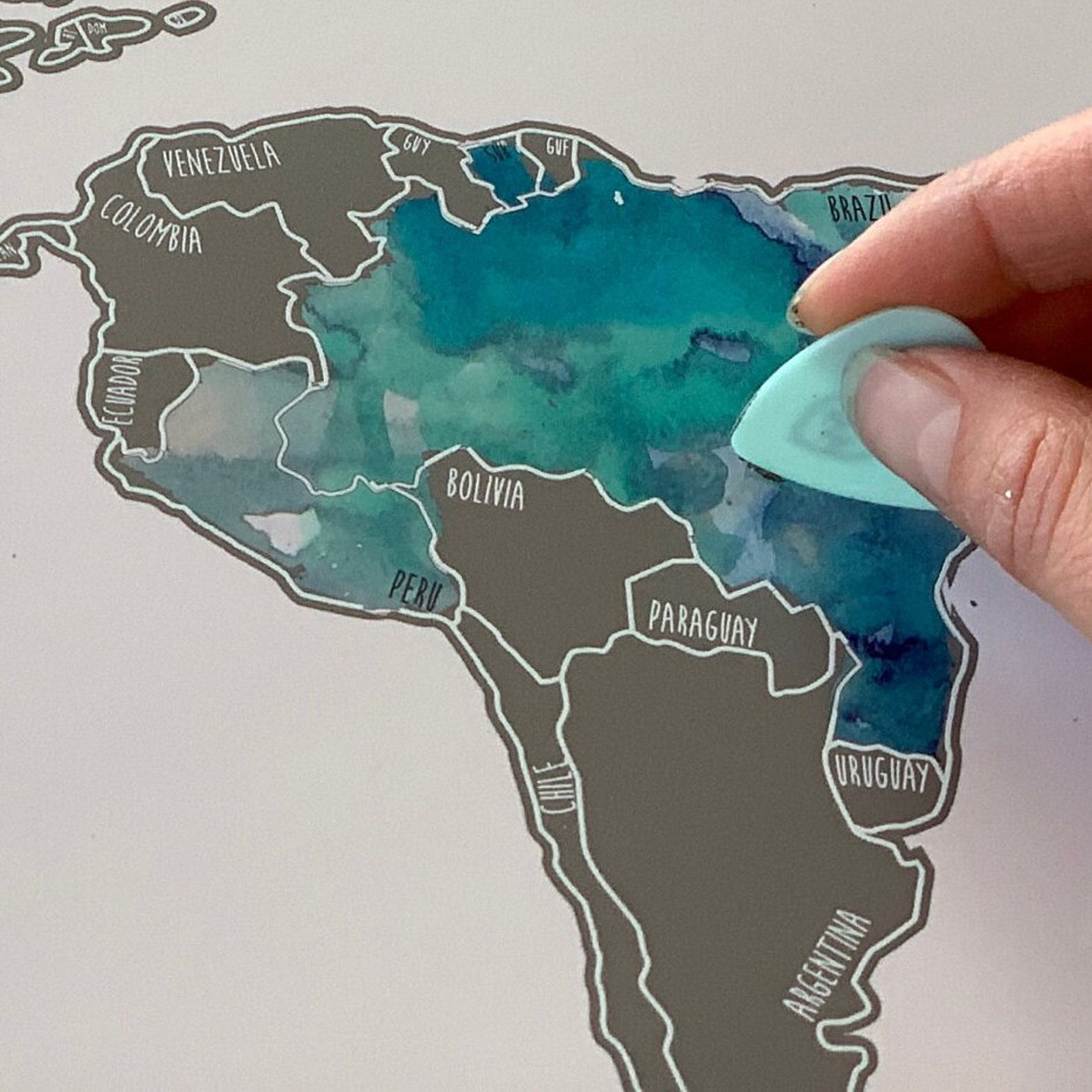 Scratch Off World Map Explore the Globe, Unleash Your Wanderlust