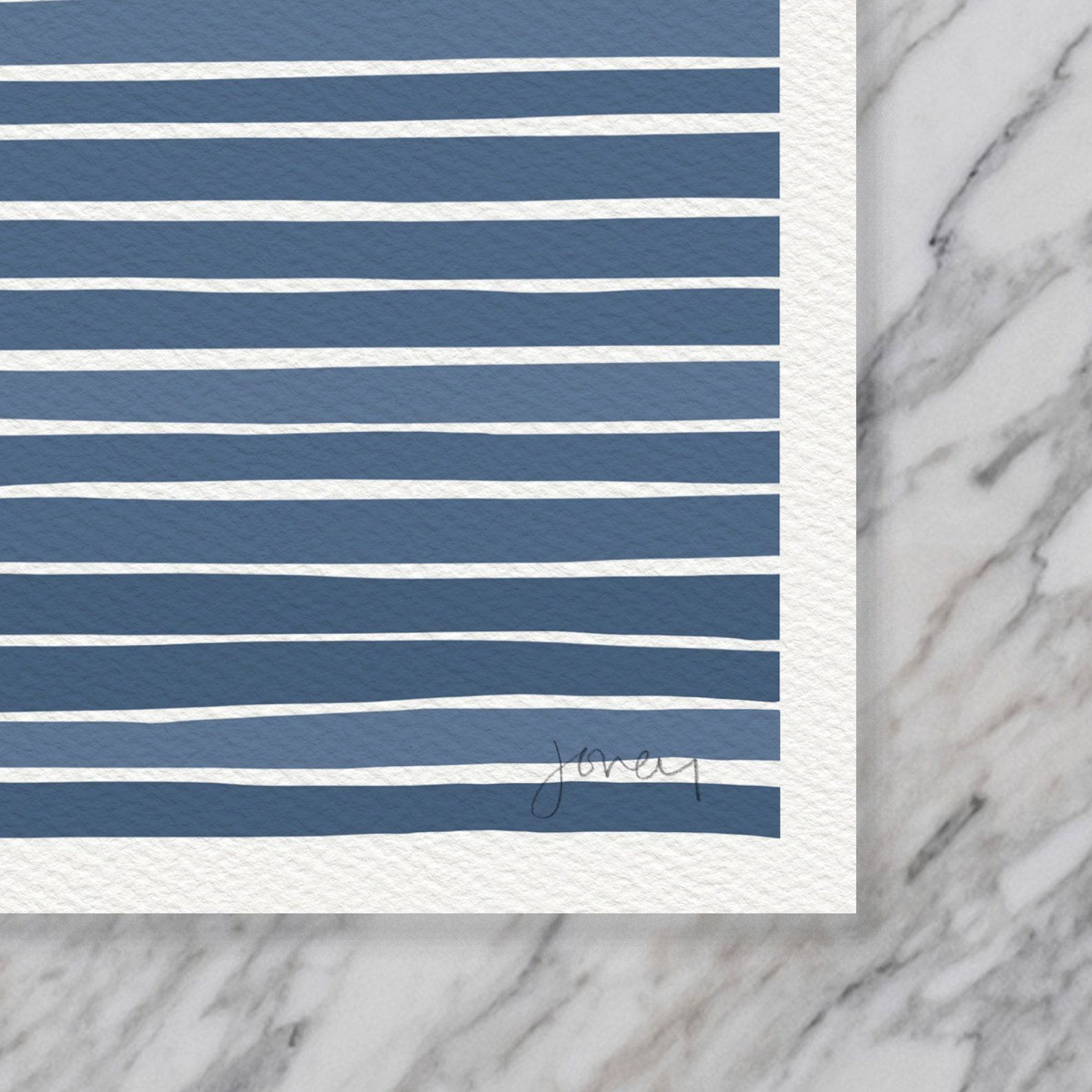 Seagull on a Red Buoy Art Print by Jorey Hurley – Signed and Printed – Unframed or Framed (230611)