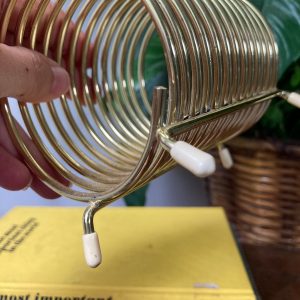 Secure Your Mail with Style The Ultimate Brass Coiled Mail Holder